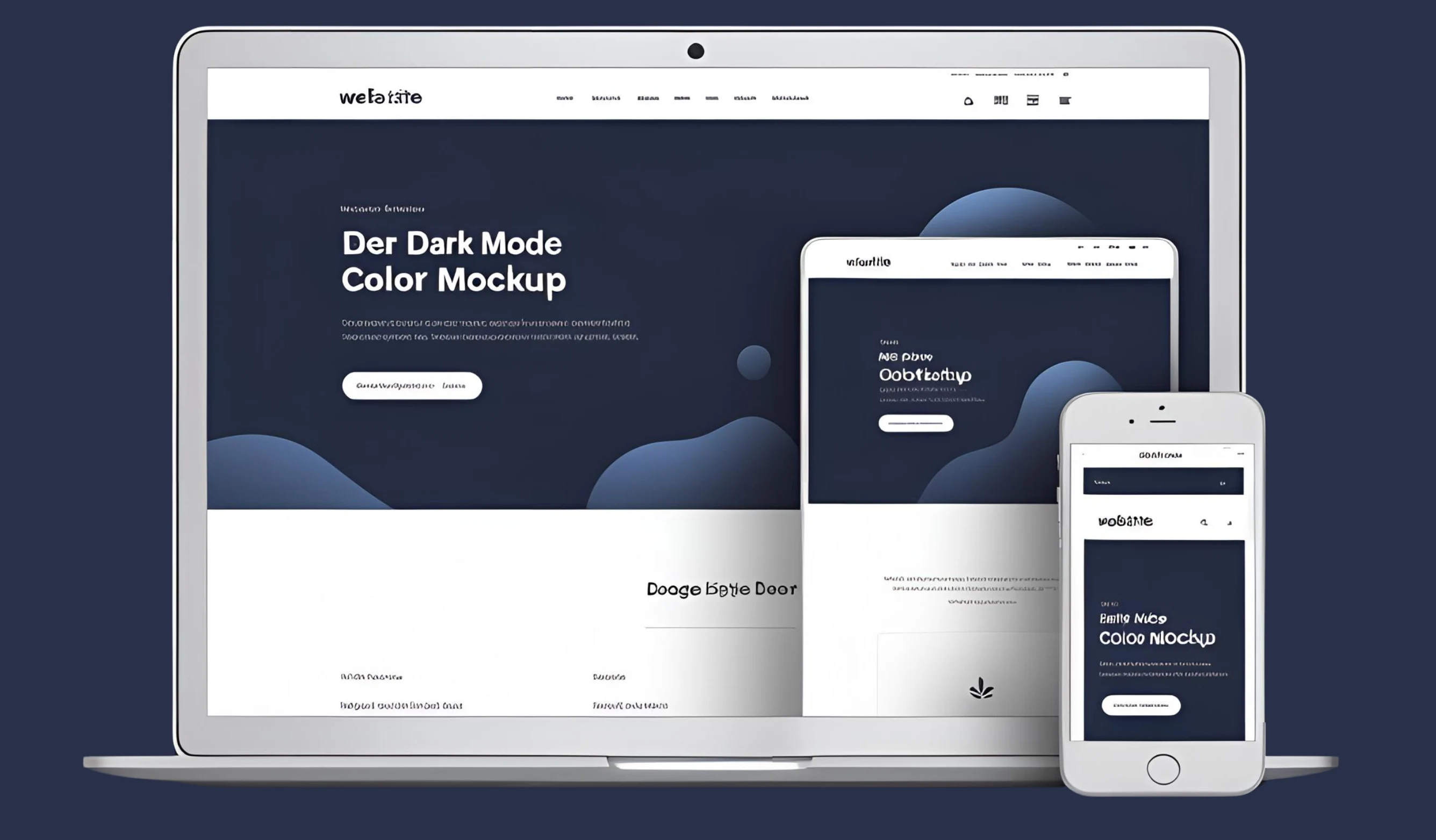 Dark Mode-&-Color-Minimalism-Website-Design